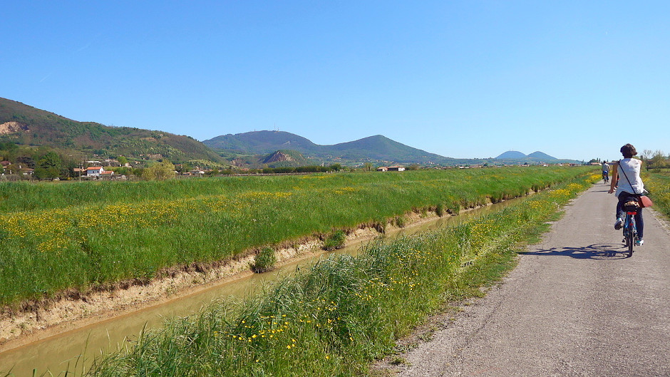 cosa fare in veneto bici colli euganei