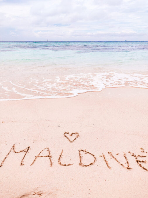 maldive spiaggia