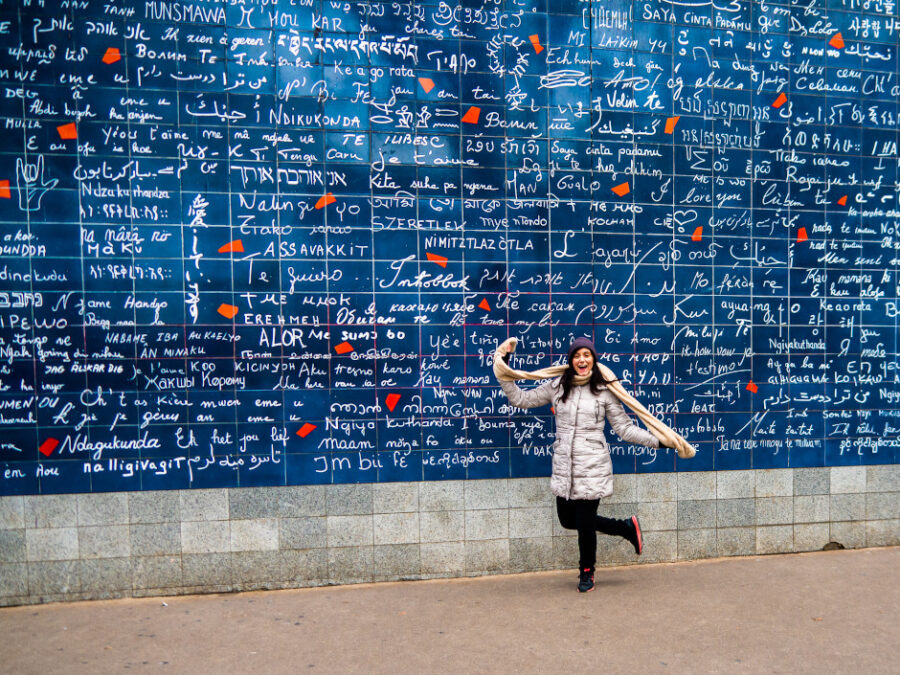 muro dei ti amo parigi