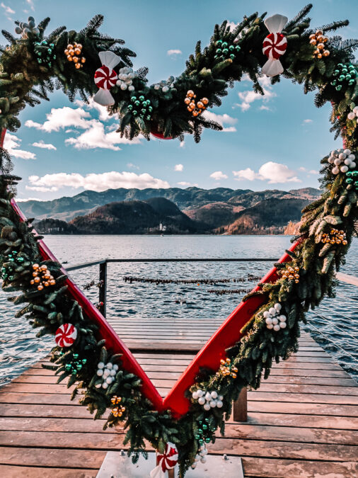 cuore lago di bled