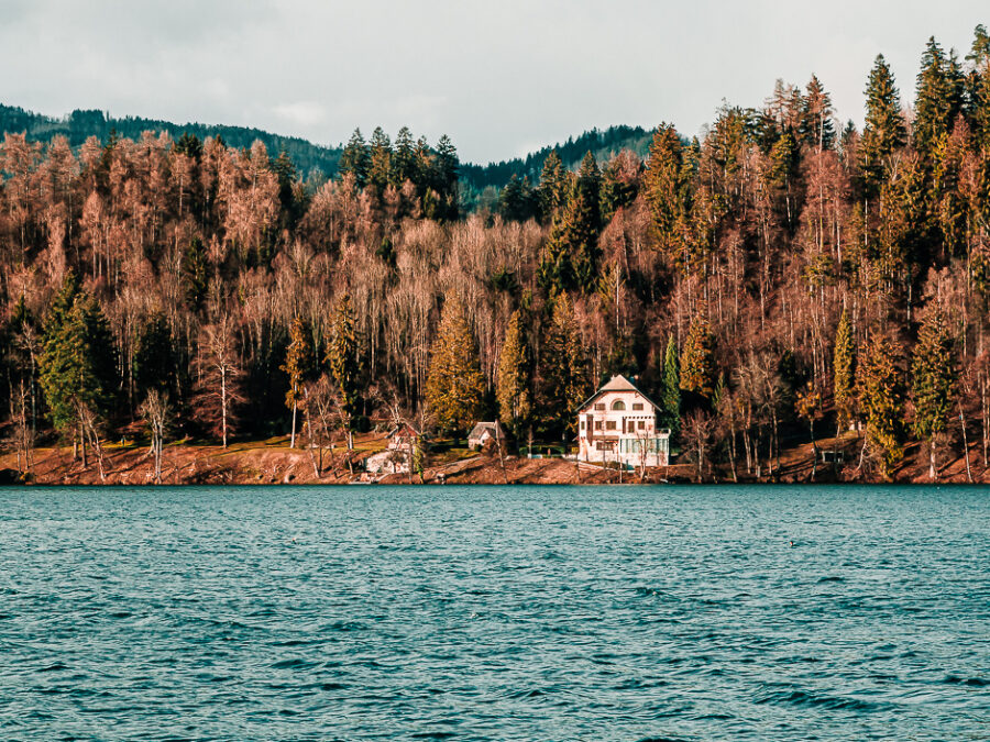 giro del lago di bled a piedi