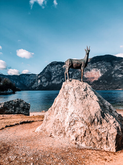 Statua del Camoscio del Corno d'Oro