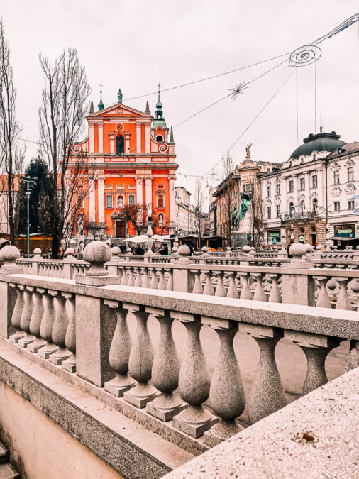 Il triplice ponte "Tromostovje"