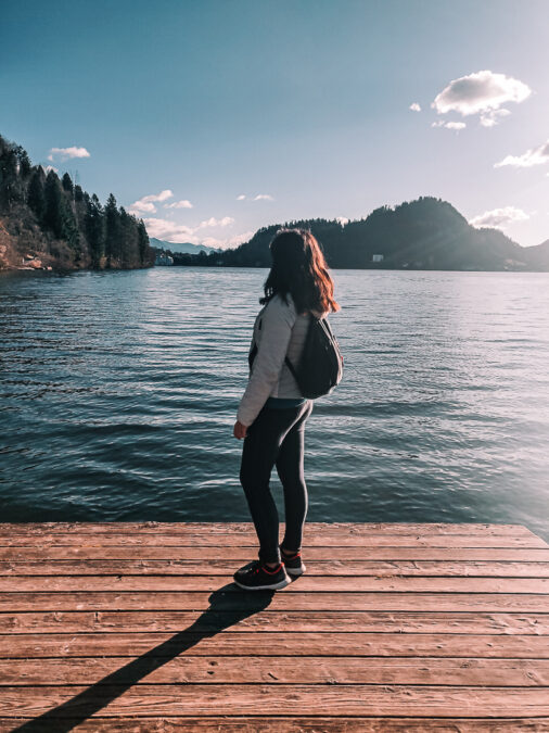 passeggiata al lago di bled slovenia